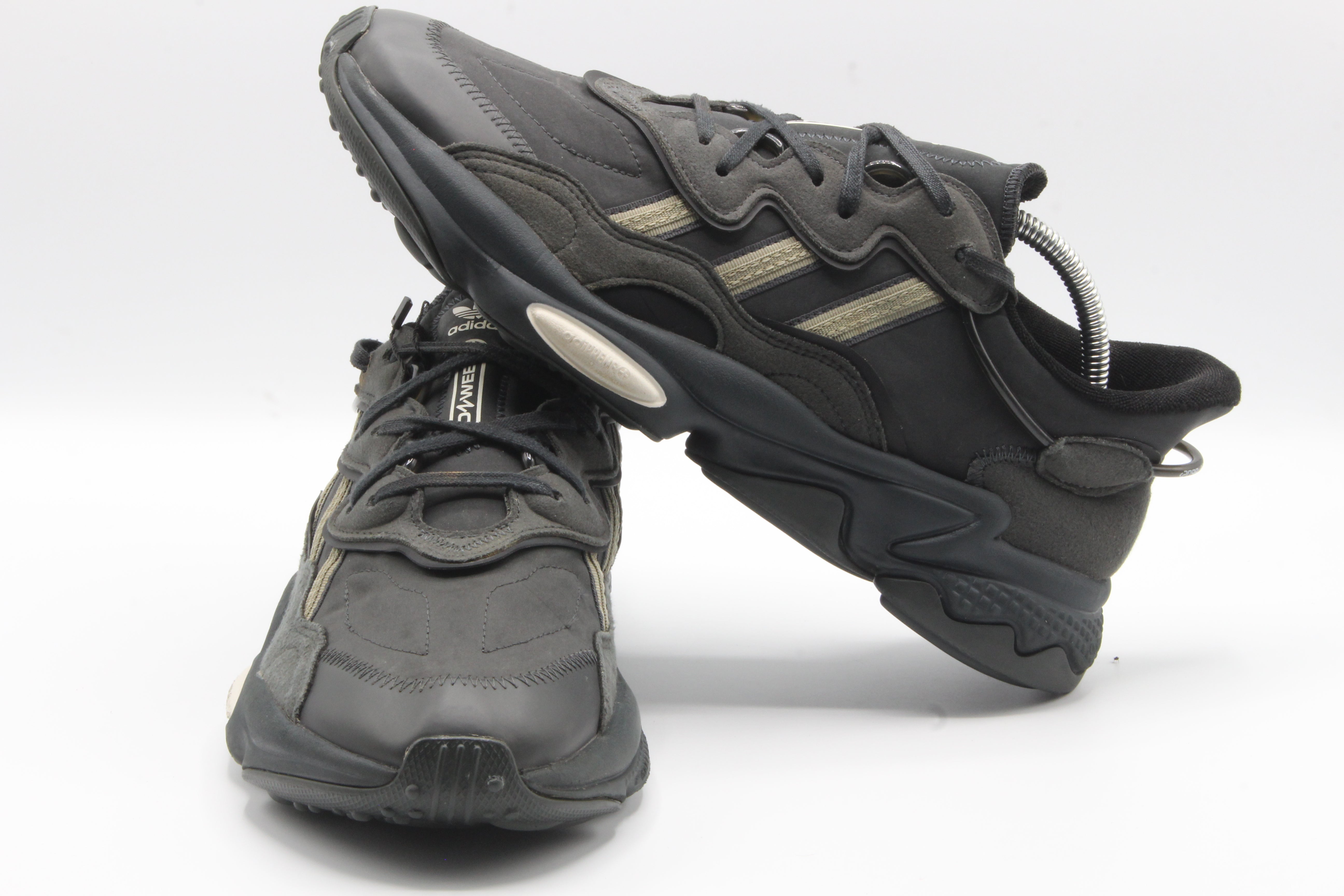Adidas Ozweego Shoes Carbon, Green & Off White EUR SIZE 42