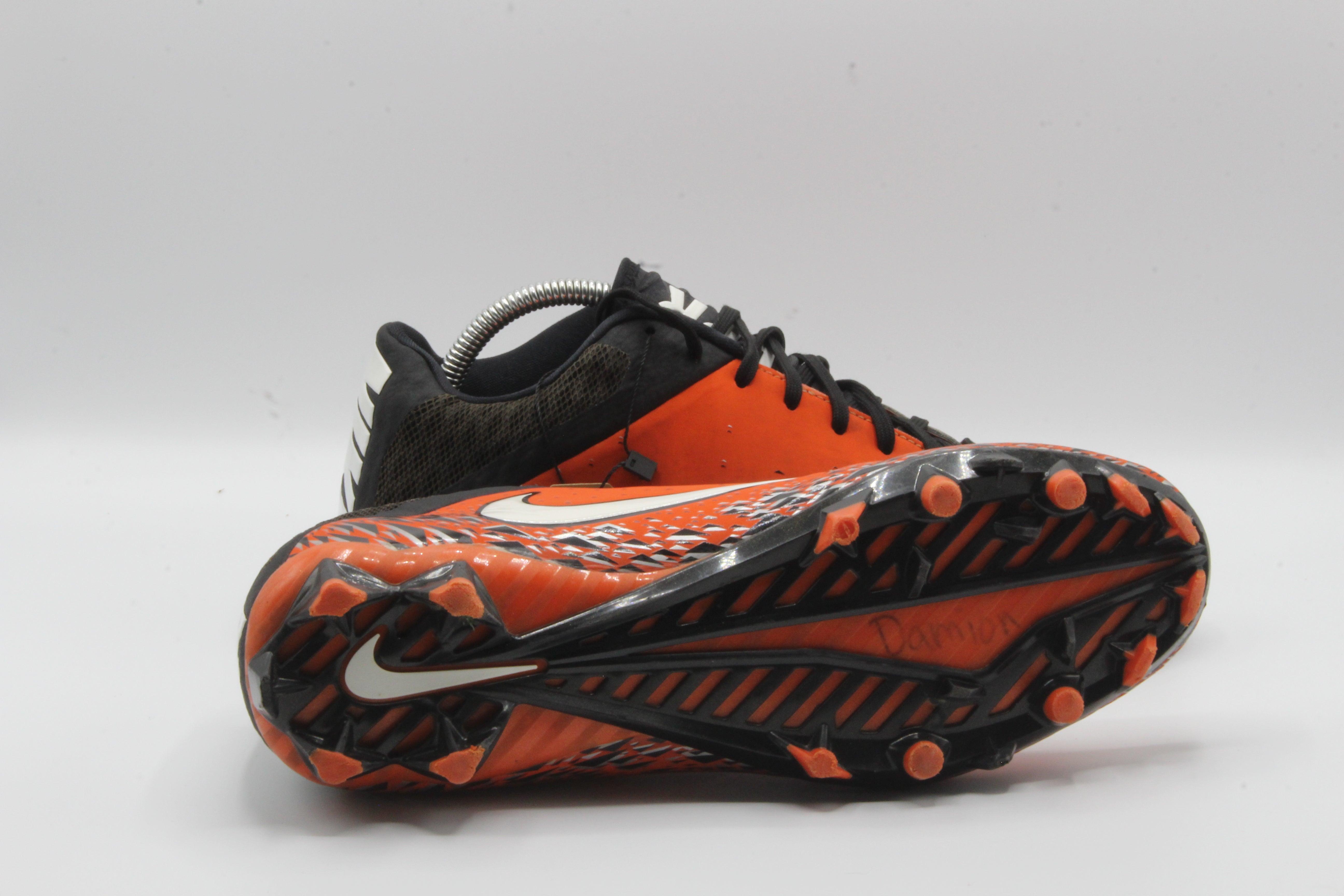 Nike Vapor Pro D 3/4 Football Cleats 544761 208 BROWN ORANGE 13 Cleveland 38 EUR SIZE