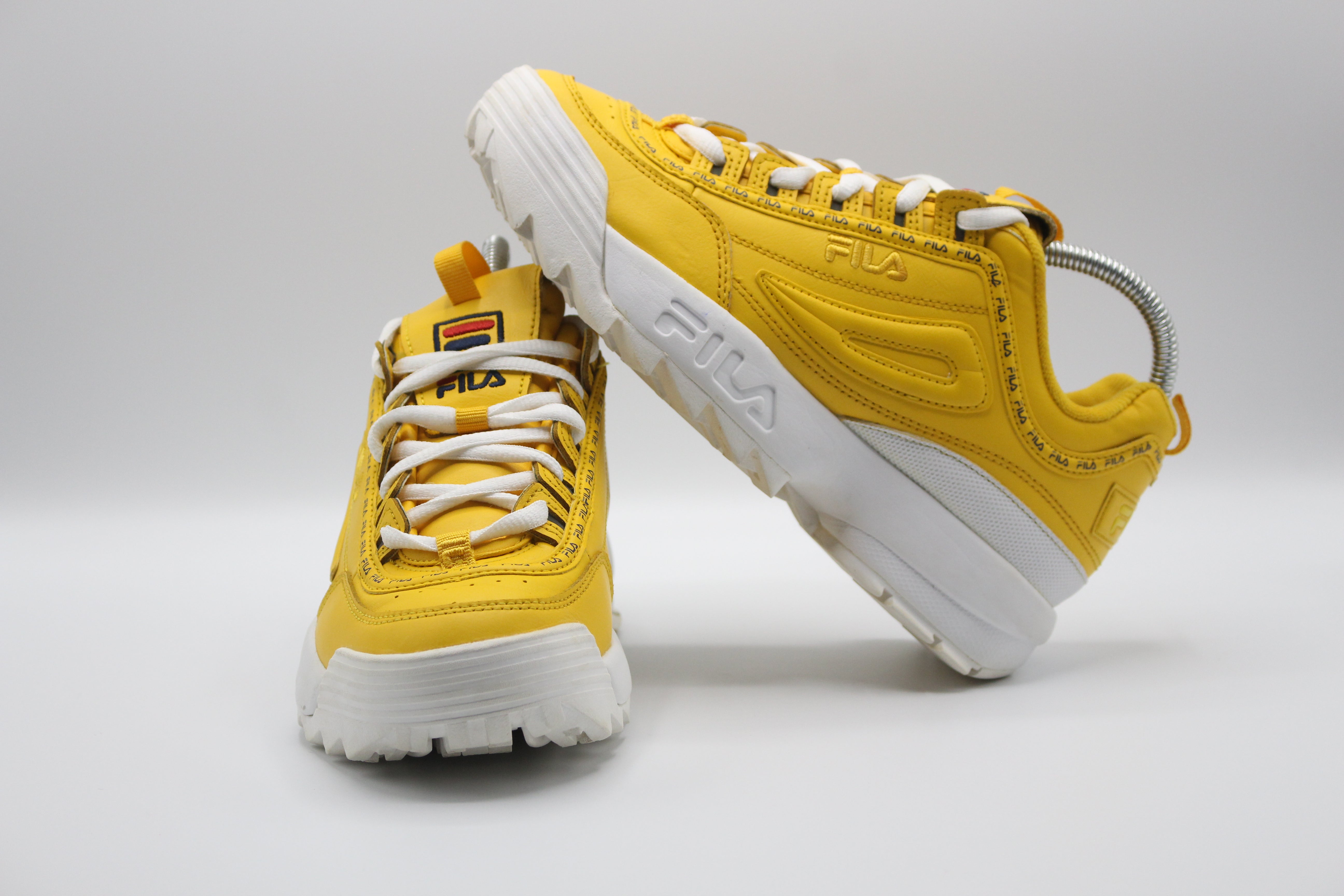 Fila Disruptor Ii Premium Repeat Girls Shoes  38 EUR SIZE