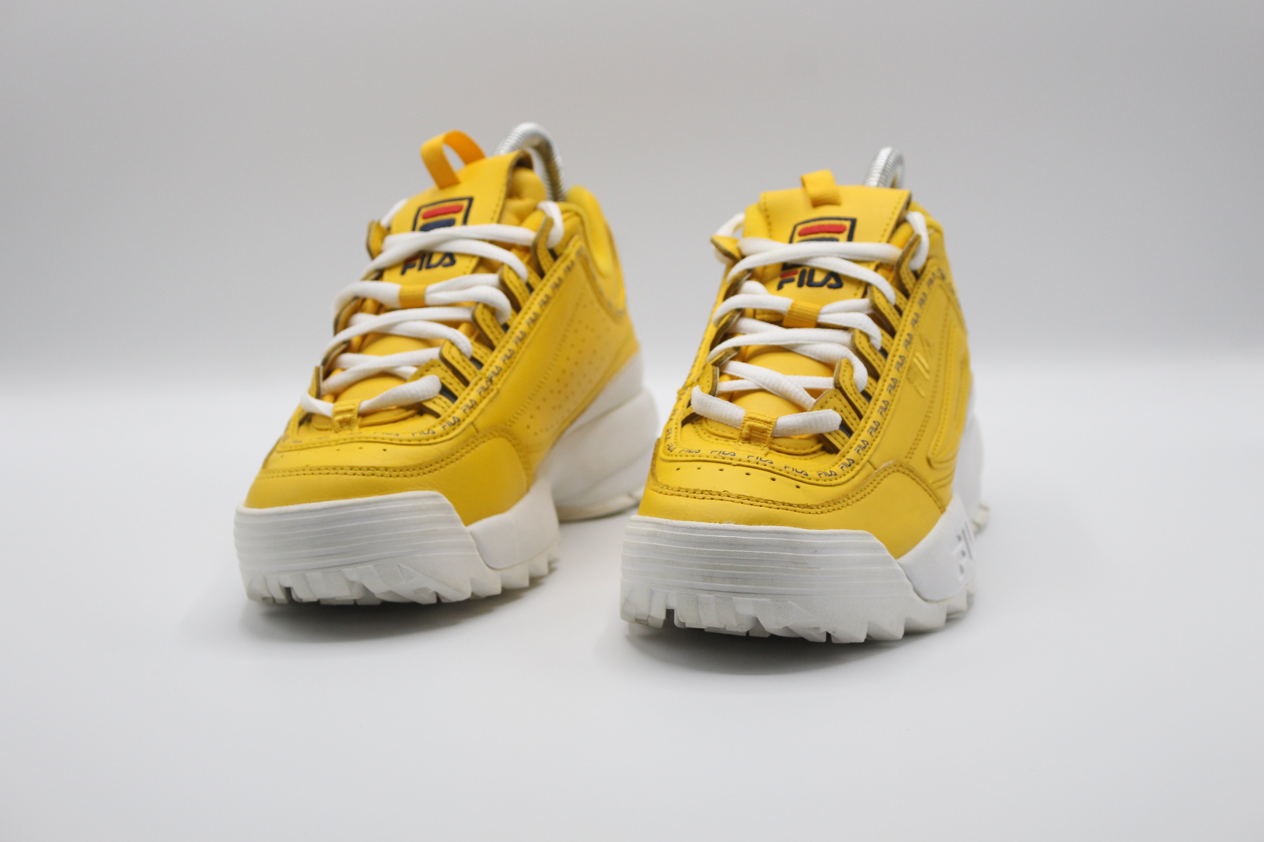 Fila Disruptor Ii Premium Repeat Girls Shoes  38 EUR SIZE