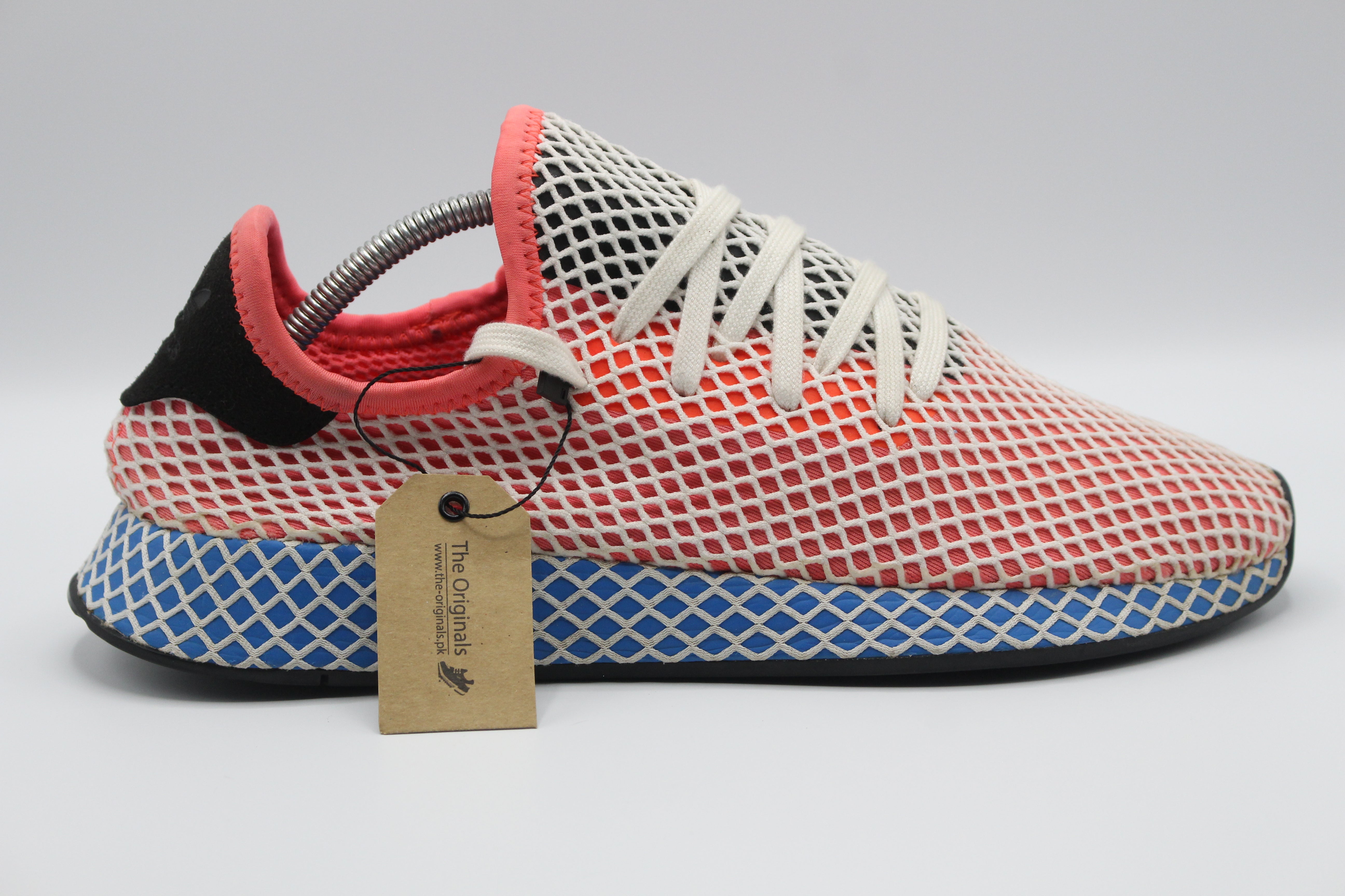 ADIDAS ORIGINALS DEERUPT RUNNER SOLAR RED EUR SIZE 44