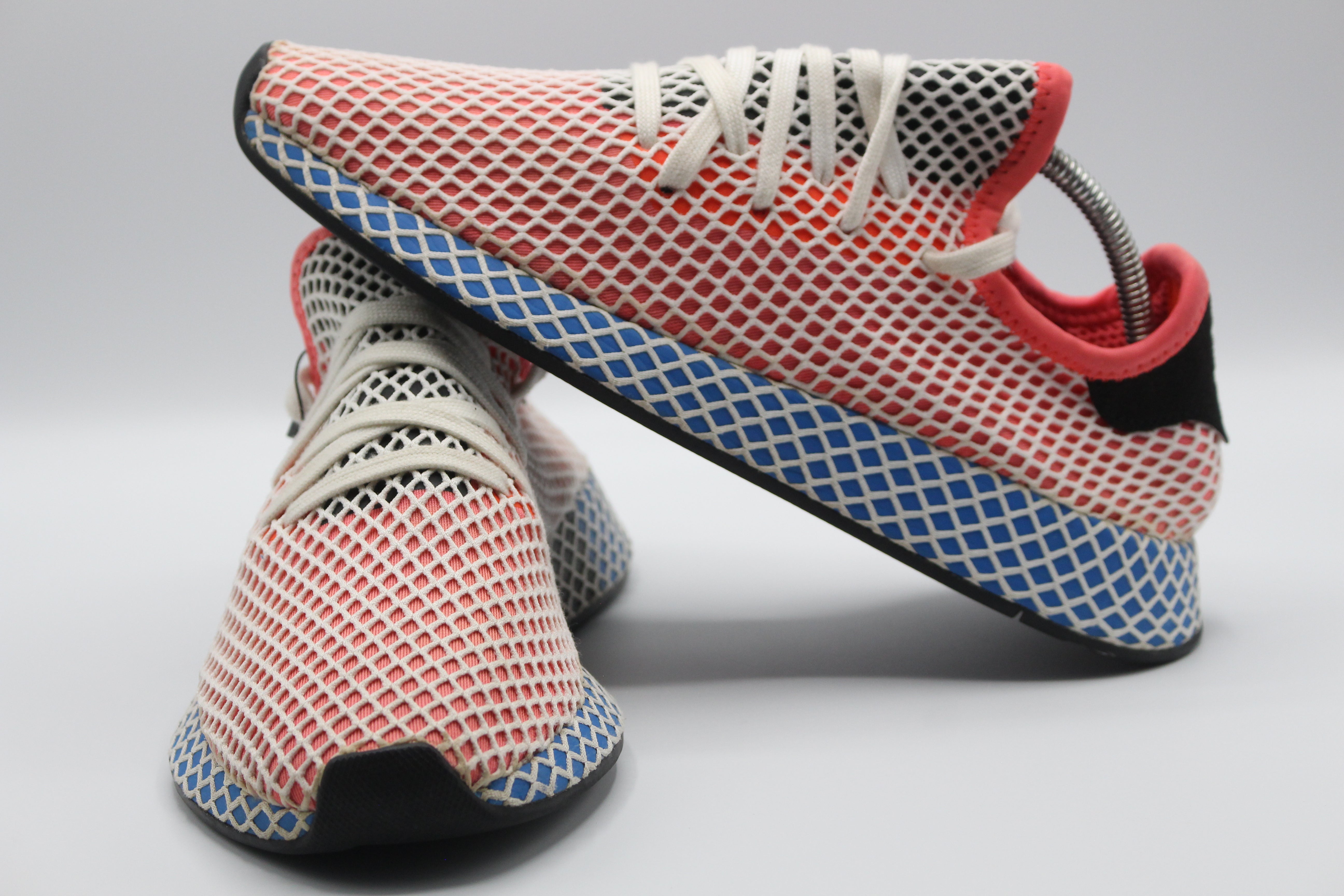 ADIDAS ORIGINALS DEERUPT RUNNER SOLAR RED EUR SIZE 44