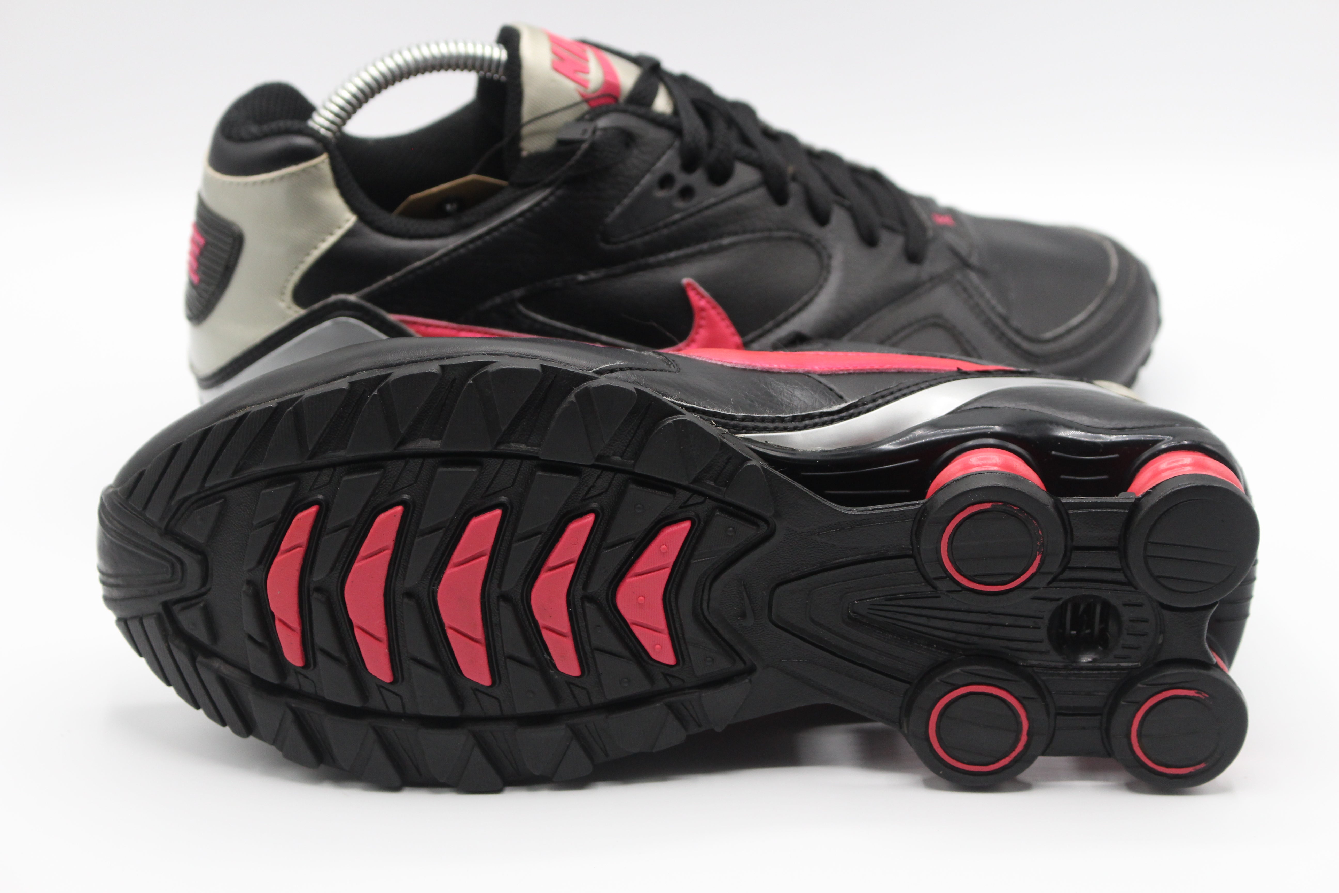 NIKE Shox Heritage Black Pink Running Shoes        EUR SIZE 40