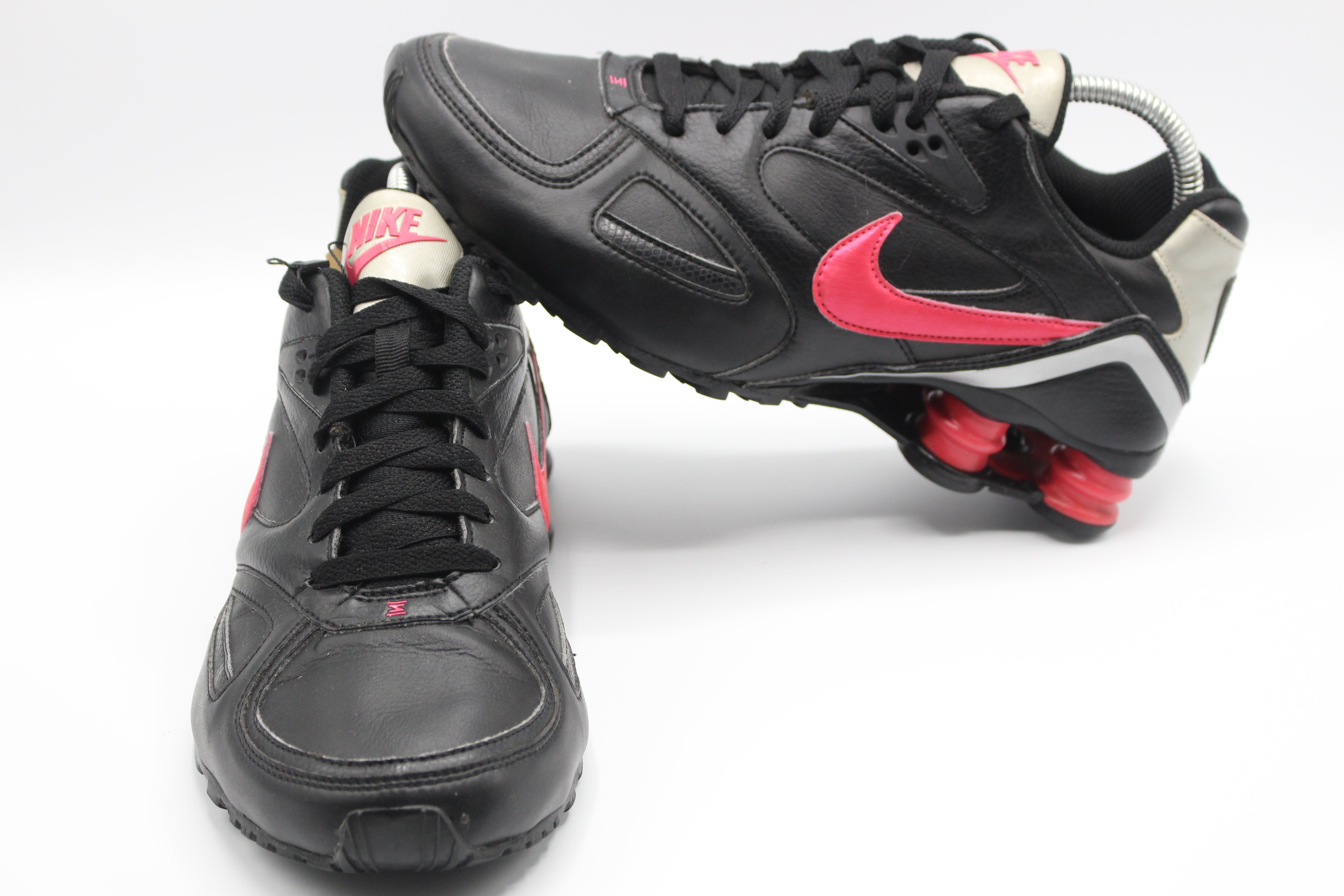 NIKE Shox Heritage Black Pink Running Shoes        EUR SIZE 40