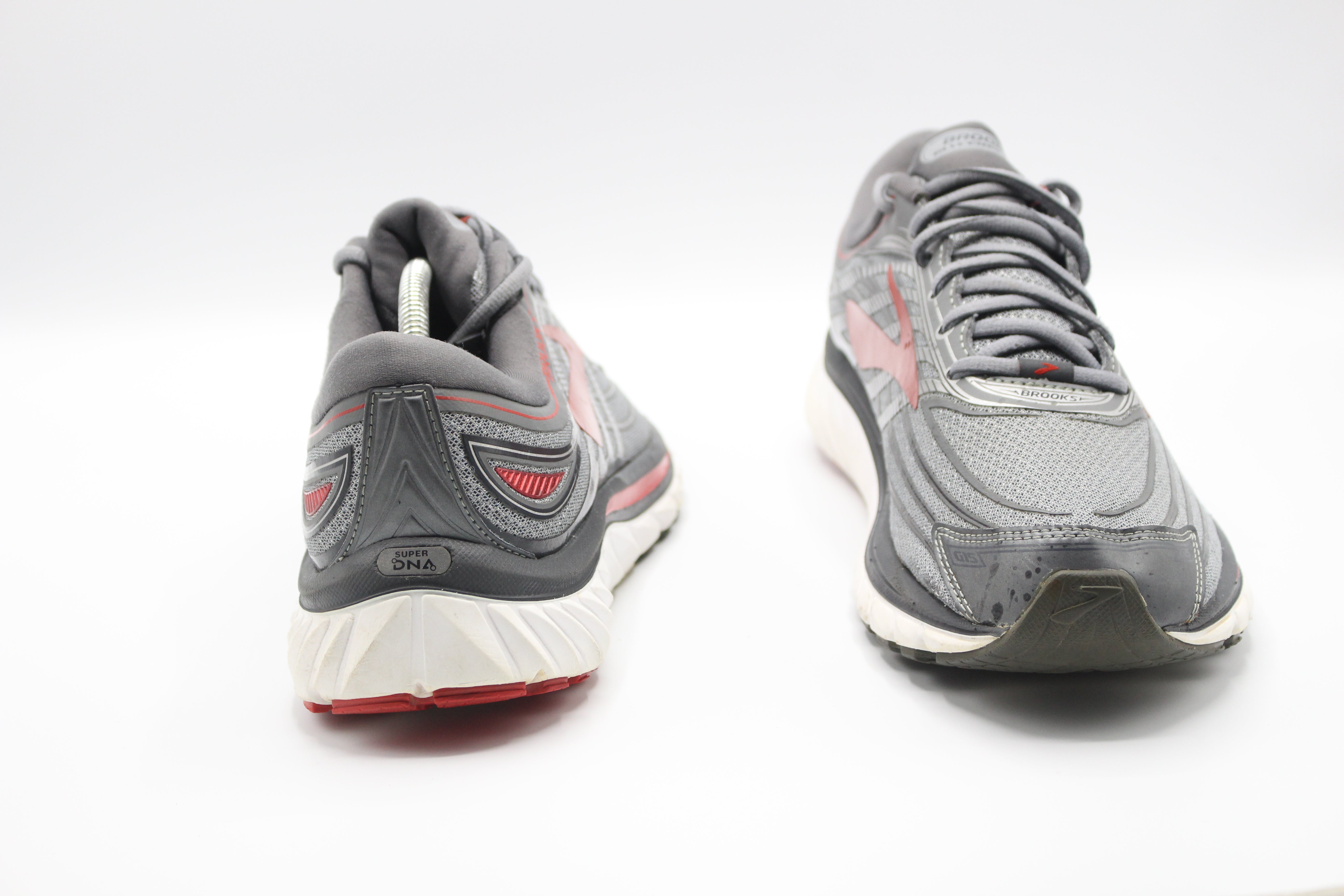 BROOKS GLYCERIN 15 MEN Silver Red EUR SIZE 40