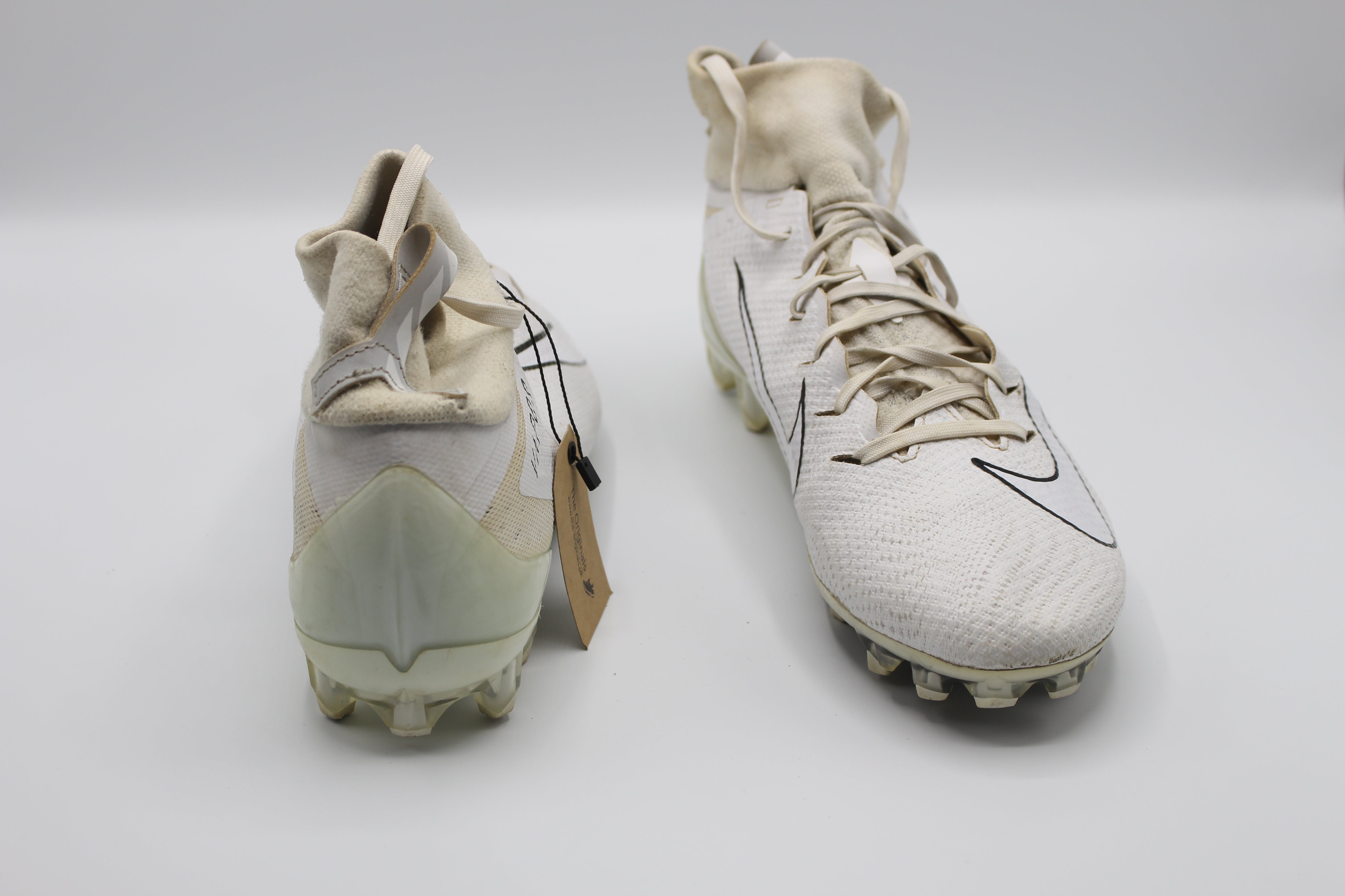Nike Vapor Untouchable Pro 3 White Football Cleats     EUR SIZE 43