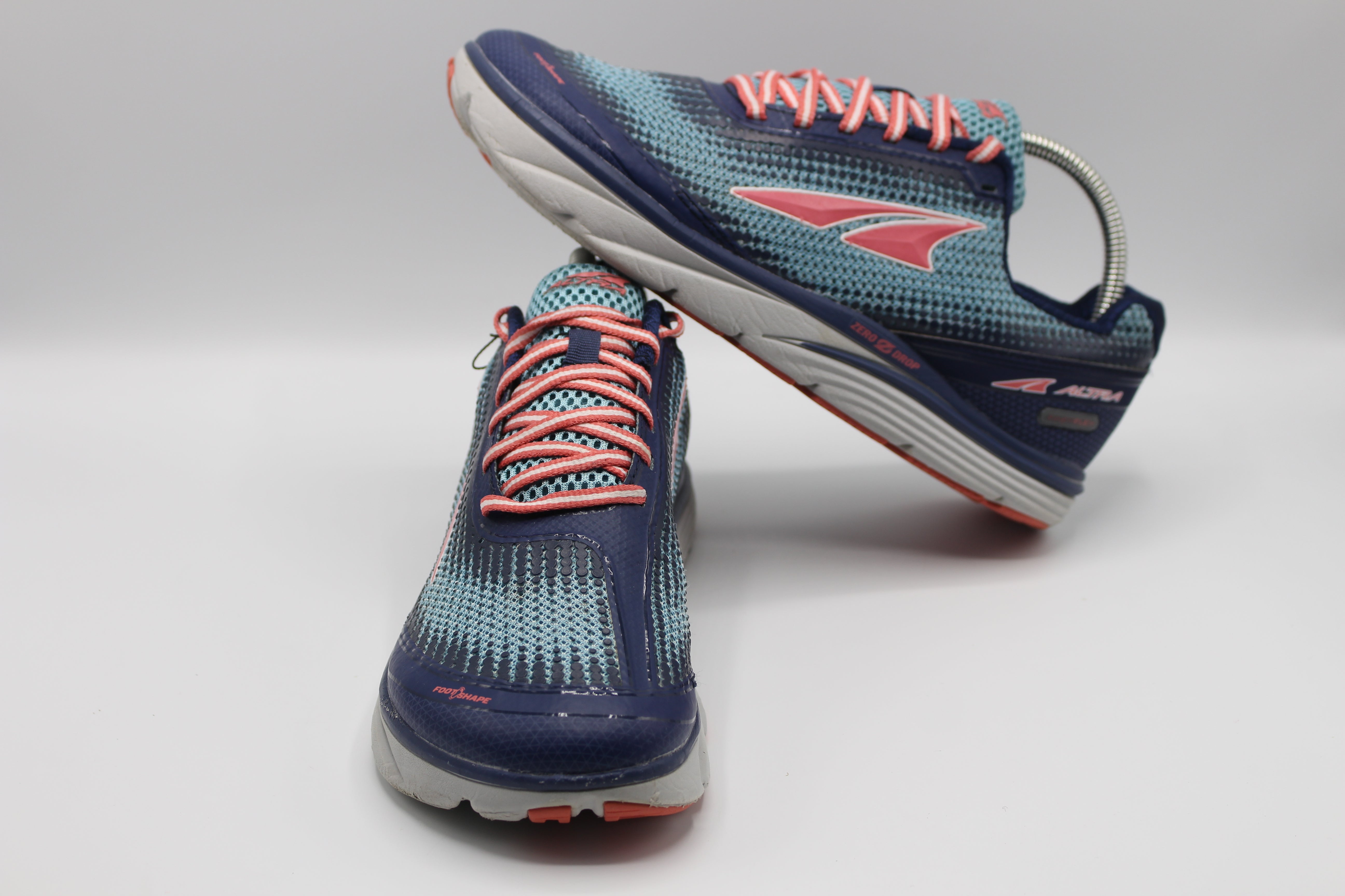 ALTRA Women's Torin 3.0 Running-Shoes, Blue/Coral, Varies    EUR SIZE 40.5