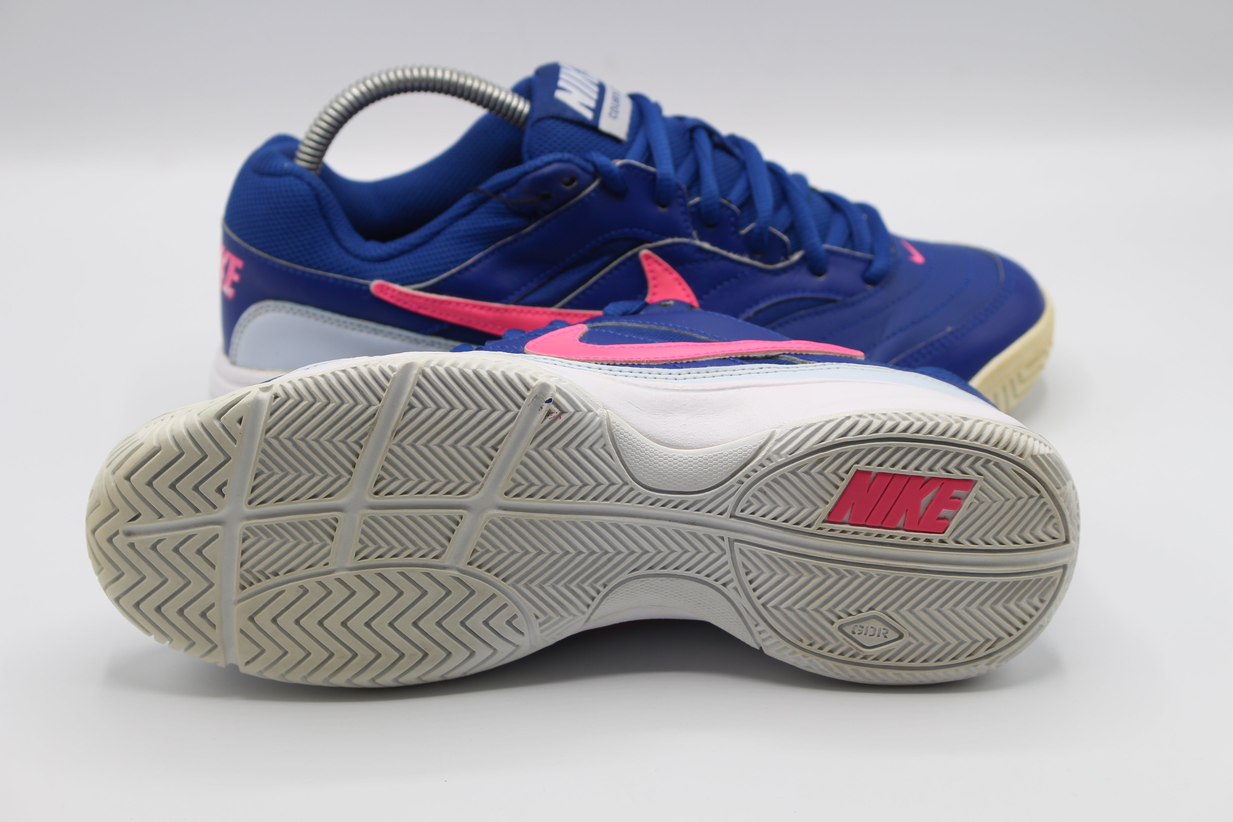 Nike Performance Court LITE Tennis Shoes blue/pink blast/white Women               EUR SIZE 38.5