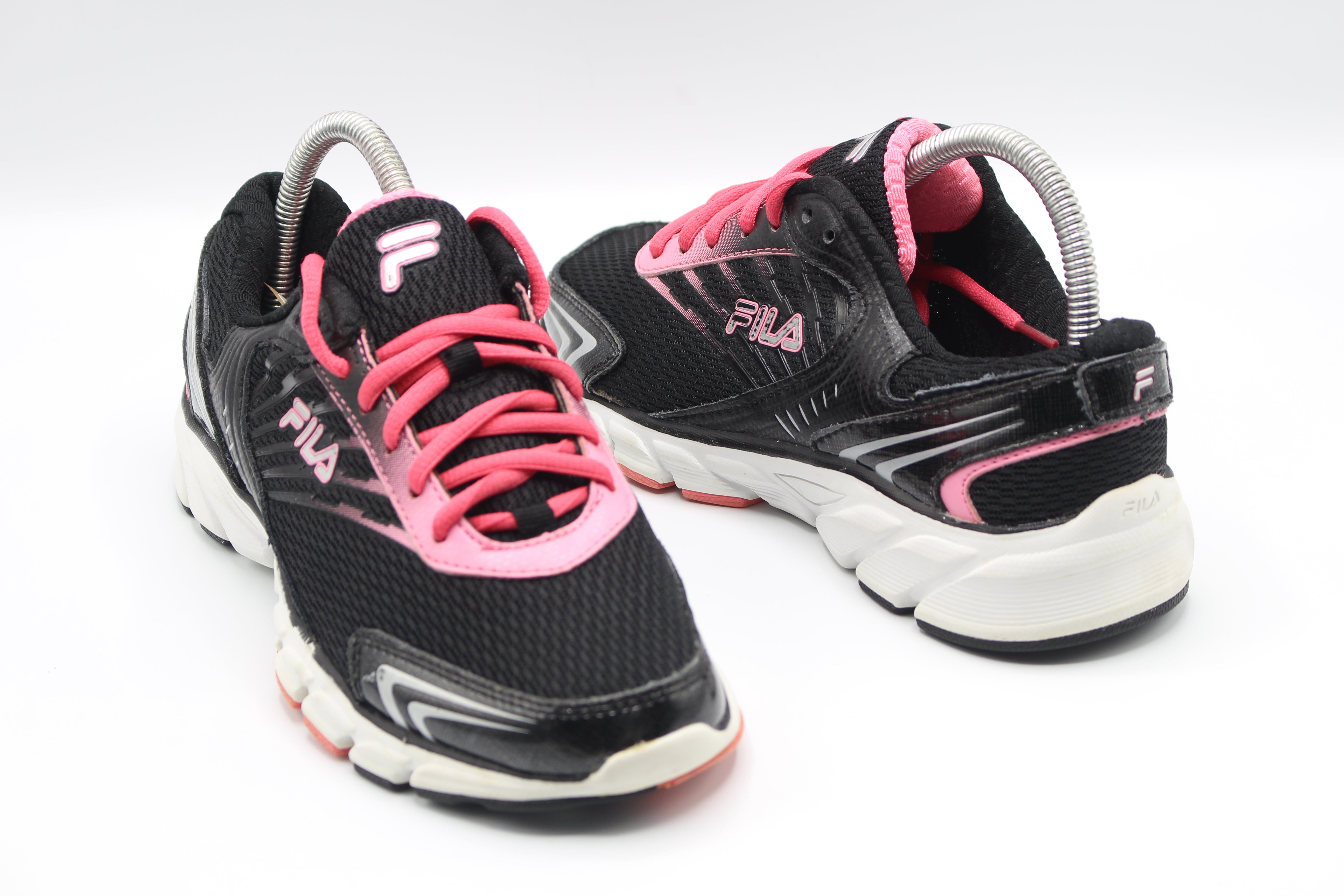 FILA SPORT LIGHTWEIGHT PINK & BLACK RUNNING TRAINING SHOES               EUR SIZE  41.5