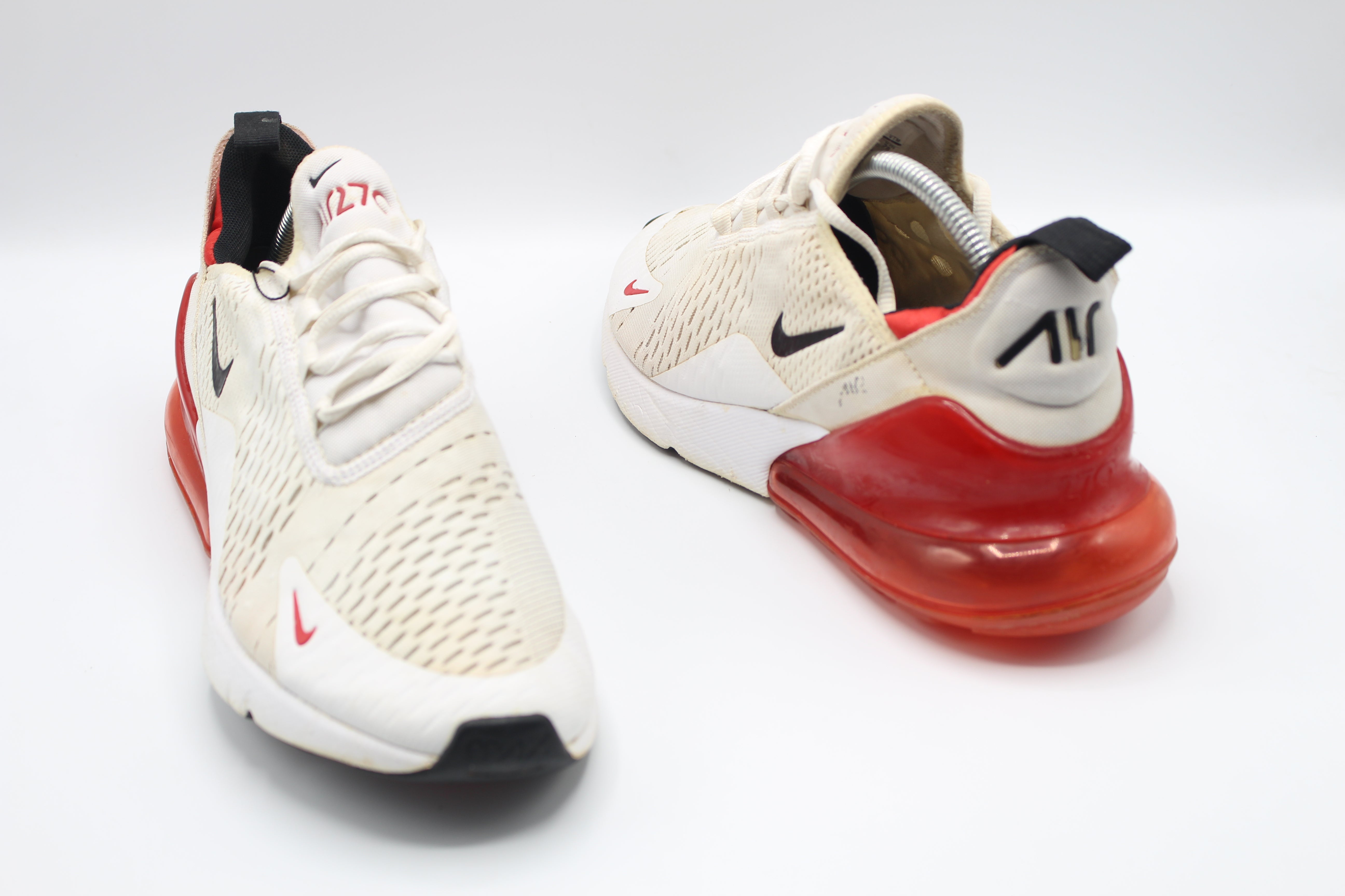 Nike Air Max 270 Sail Gym Red Women               EUR SIZE  44